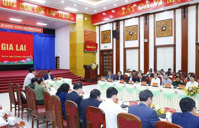 Quang cảnh buổi làm việc. Ảnh: Văn Điệp/TTXVN.