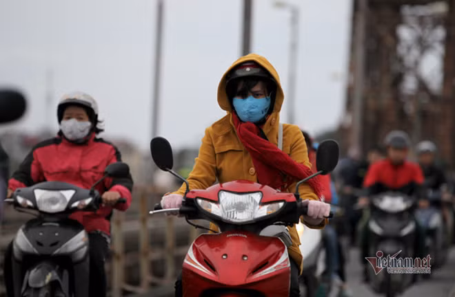 Du bao thoi tiet 13/1: Ha Noi tang nhiet nhe, van mua ret buot