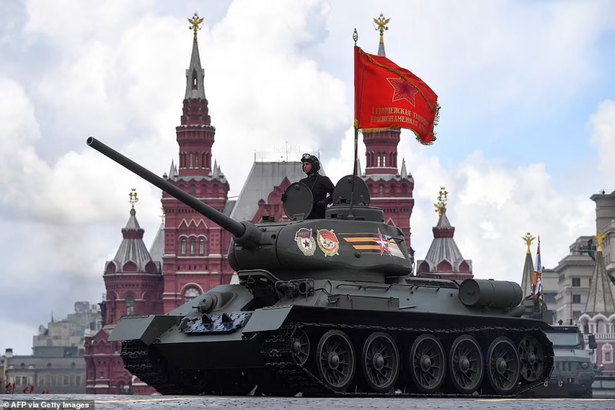 Xe tăng T-34. Ảnh: AFP.