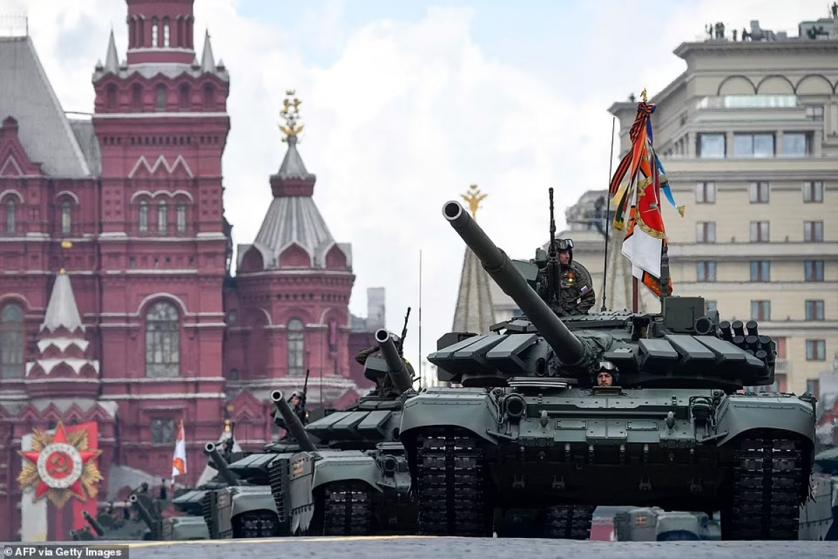 Xe tăng T-72B3M. Ảnh: AFP.
