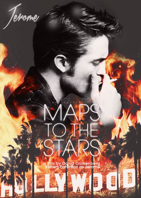 Một gia đình giàu có ở Hollywood cố gắng bằng mọi cách giành giật danh vọng và tạo sự nghiệp cho con cái của họ, những ngôi sao nhí ở Hollywood Agatha và Benjie trở thành những diễn viên và ngôi sao đầy triển vọng ở kinh đô điện ảnh thế giới. "Maps To The Stars" là lần hợp tác thứ hai giữa chàng ma cà rồng Robert Pattinson và đạo diễn David Cronenberg sau Cosmopolis. Ngoài ra còn có rất nhiều gương mặt nổi tiếng khác tham gia bộ phim như Julianne Moore, John Cusack, Mia Wasikowska, Olivia Williams.