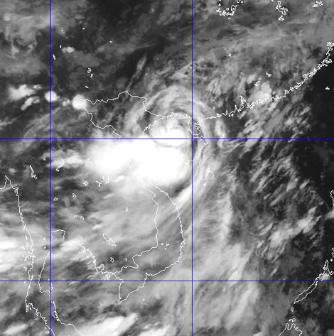 Ảnh mây vệ tinh: nchmf.gov.vn