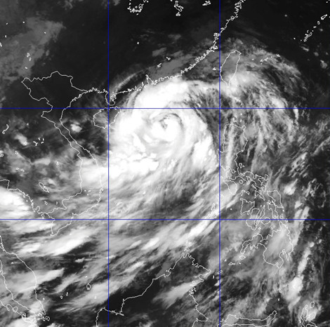 Ảnh mây vệ tinh: nchmf.gov.vn