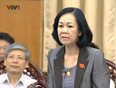Chủ nhiệm Ủy ban Các vấn đề xã hội Trương Thị Mai.