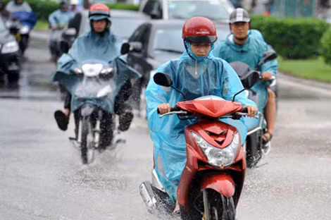 Nhiều nơi có mưa dịp lễ Quốc khánh 2/9. (Ảnh: Internet)