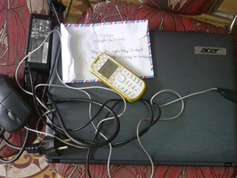 Tang vật vụ án.