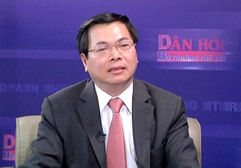 Bộ trưởng Bộ Công thương Vũ Huy Hoàng.