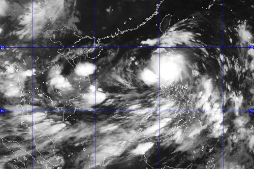 Ảnh mây vệ tinh: nchmf.gov.vn