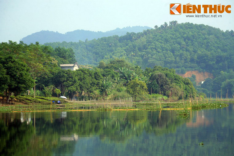 Mực nước trong hồ luôn có độ sâu khoảng 3m, có nơi sâu tới 35m và quanh năm không bị cạn. Nhờ vậy, mặt nước Ao Châu trong xanh, không bị ô nhiễm và có rất nhiều loài thủy sinh. Các hòn đảo ở đầm được bao phủ một thảm thực vật đa loài dày đặc và phong phú.