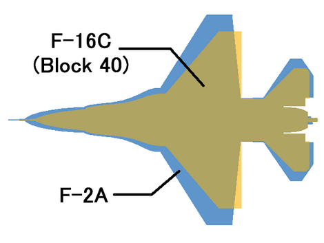 F-2 to hơn F-16 khá nhiều.