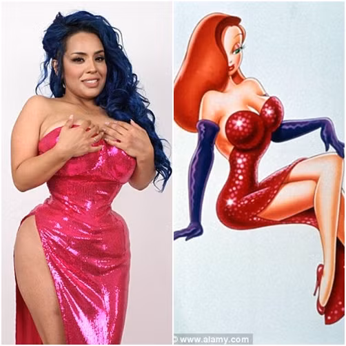 Lấy cảm hứng từ nữ ca sỹ gợi cảm Jessica Rabbit trong phim "Who Framed Roger Rabbit" và siêu anh hùng Marvel ‘Storm’, cô này đã thu hẹp vòng eo của mình xuống chỉ còn hơn 40 cm bằng một chiếc corset có khung thép được buộc thật chặt.