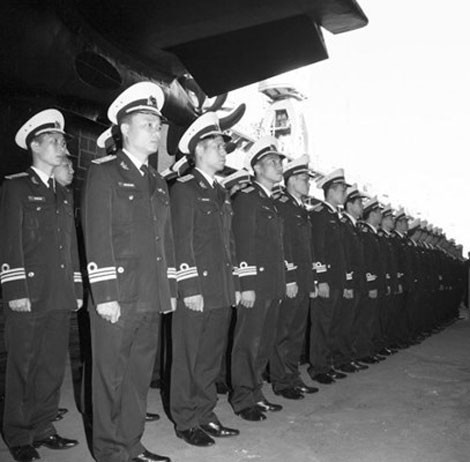 Thủy thủ tàu ngầm Kilo tại Nga.