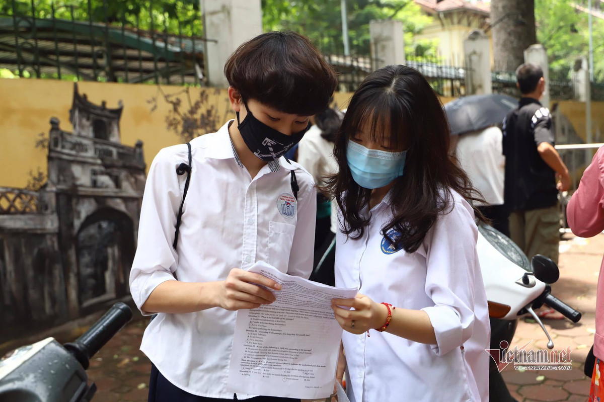 Ha Noi cong bo diem thi vao lop 10 truoc ngay 1/7