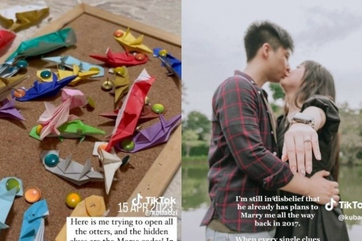 Cô gái ngỡ ngàng về hộp quà bạn trai gửi 7 năm trước Co gai ngo ngang ve hop qua ban trai gui 7 nam truoc