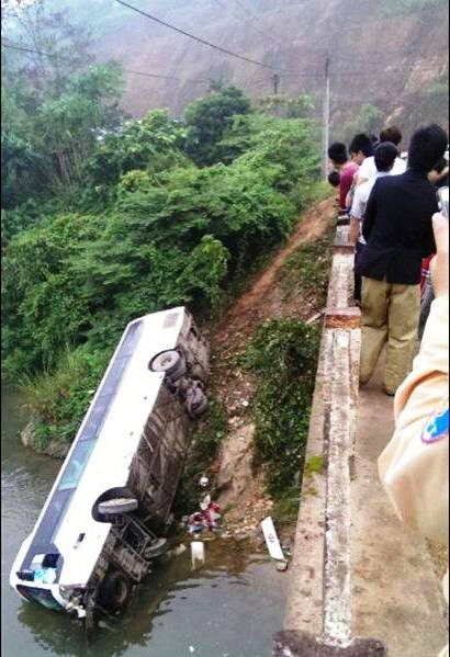 Hiện trường vụ tai nạn