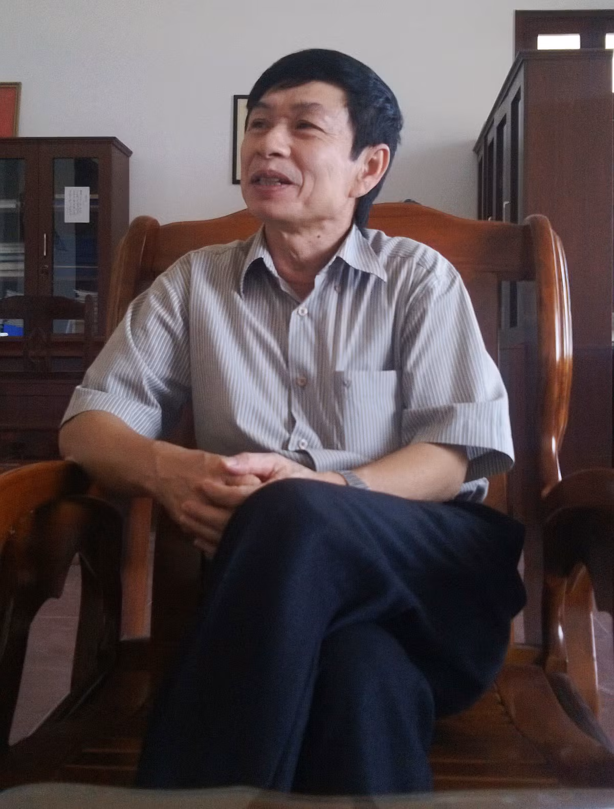 Giám đốc Bảo tàng tỉnh Quảng Bình Trần Anh Tuấn