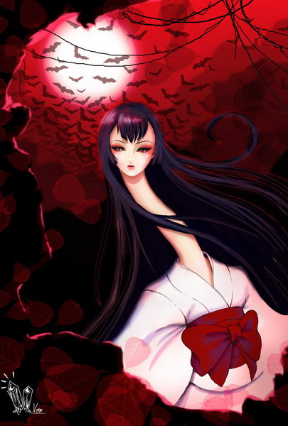 Rokurokubi hay ma cổ dài là những con yêu nữ với cái cổ dài và mềm dẻo, linh động. Rokurokubi trông như người bình thường vào ban ngày, nhưng vào ban đêm thì vươn dài cổ ra để gây hoảng sợ hoặc bí mật theo dõi người khác, thường là ở các thành phố xa hoa và ăn chơi. Nhìn chung những con ma này vô hại.