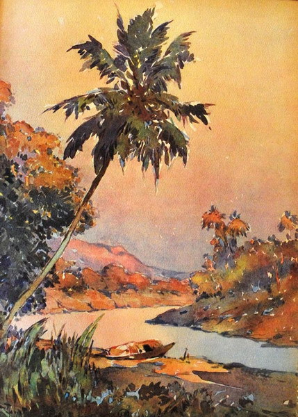 Cảnh sông nước.