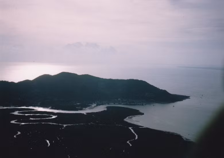 Vũng Tàu nhìn từ máy bay.