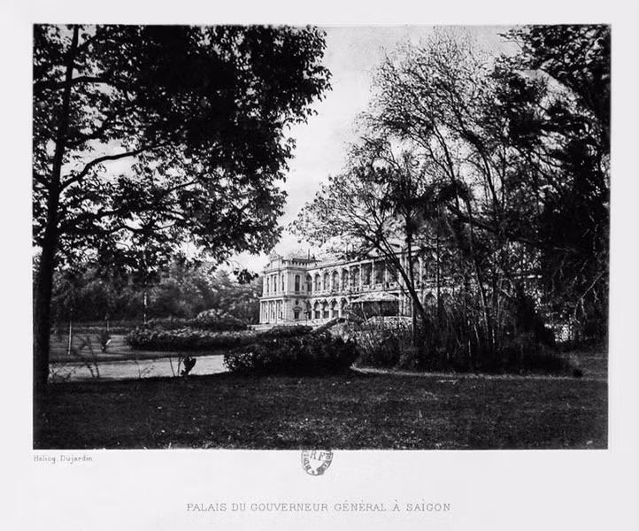 Một góc của Dinh Toàn quyền.