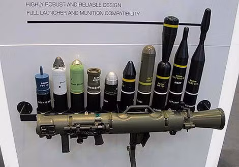 Các loại đạn của Carl Gustav M3.