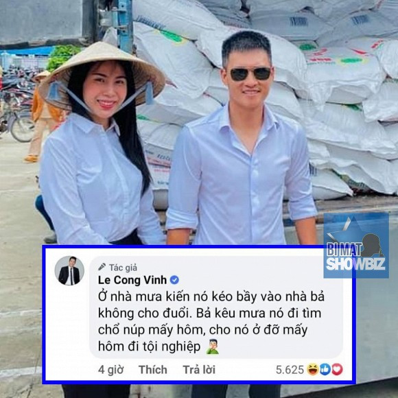 Thuy Tien thuong yeu loai kien qua loi ke Cong Vinh