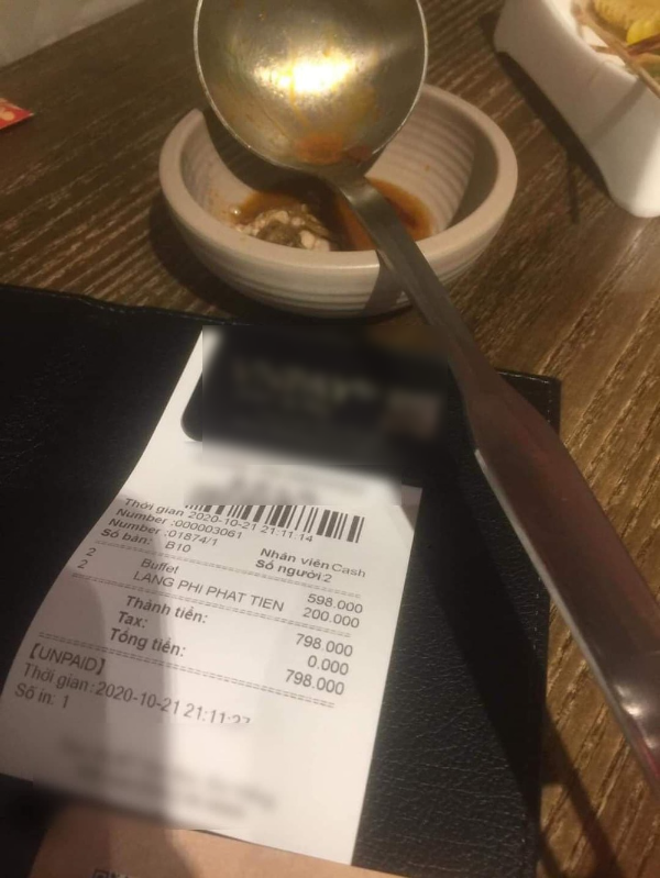 Quản lý nhà hàng buffet phạt khách 200K vì để thừa “rau“ Quan ly nha hang buffet phat khach 200K vi de thua “rau“
