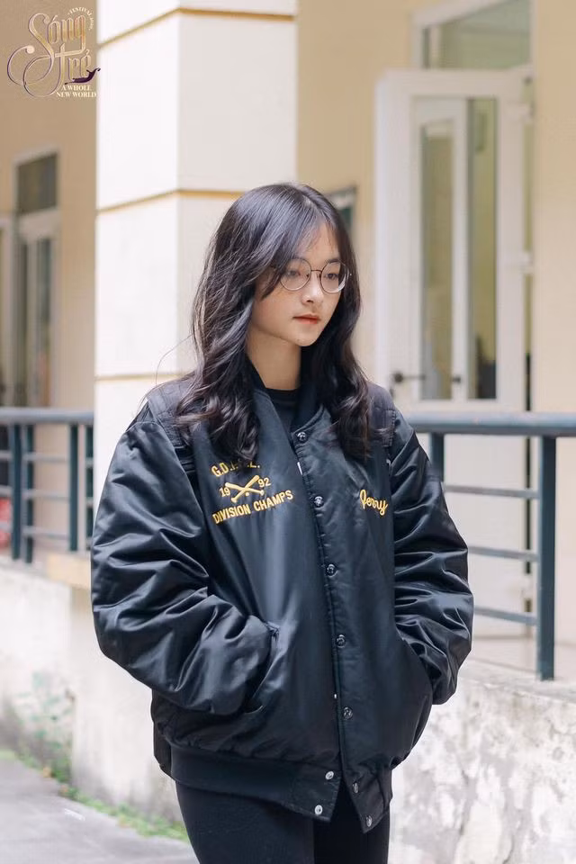 Dan “trai xinh, gai dep” truong Bao ngay nhap hoc-Hinh-11