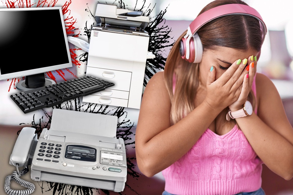 Gen Z bi che gieu vi khong biet dung may in