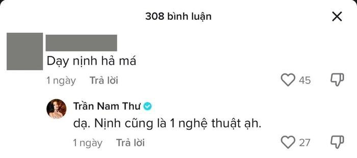 Nam Thư 'nổi đoá', gay gắt đáp trả khi bị chê 'già teo tóp' - Hình 9 Nam Thu 'noi doa', gay gat dap tra khi bi che 'gia teo top'-Hinh-9