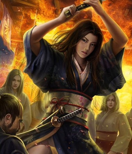 Năm 1575, sau khi chồng mất, Chiyome đã làm người hầu cận cho chú của chồng là lãnh chúa Takeda Shingen. Từ đây, bà chính thức bắt đầu sự nghiệp ninja của mình.