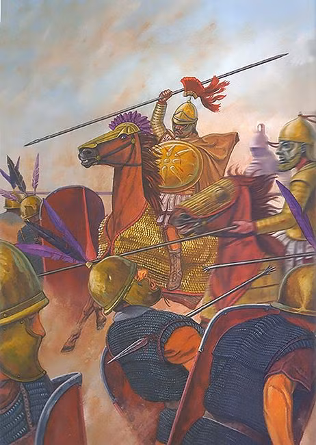 Trận đánh nổi tiếng bậc nhất của Cataphract diễn ra năm 53 TCN, khi khoảng 1.000 Cataphract và 9.000 xạ kỵ của đế chế Parthia dưới sự chỉ huy thiên tài của tướng Surena đã đánh tan 40.000 quân La Mã mà chỉ thiệt hại hơn 100 người.