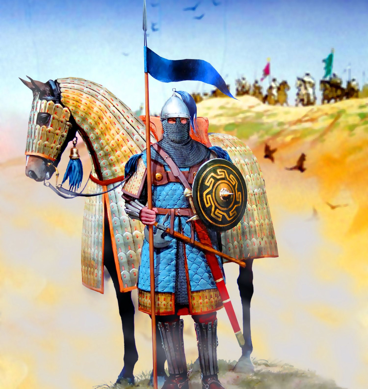 Cataphract (còn gọi là thiết kỵ) là tên gọi của các đơn vị kỵ binh hặng nặng thời cổ đại, được trang bị giáp lưới hoặc giáp vảy cá che kín toàn thân và chiến mã. Với bộ giáp nặng nề, kỵ binh Cataphract được ví như những “cỗ xe tăng” thời cổ đại.