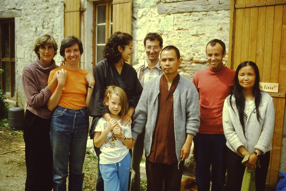 Những ngày đầu của Thiền sư Thích Nhất Hạnh ở Làng Mai.