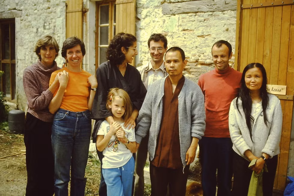 Những ngày đầu của Thiền sư Thích Nhất Hạnh ở Làng Mai.