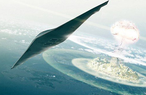 Ảnh đồ họa của cư dân mạng Trung Quốc về H-8.