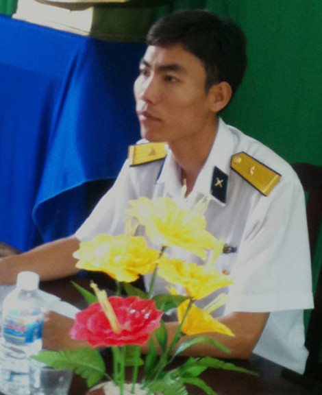 Thiếu úy Ngô Văn Bun.