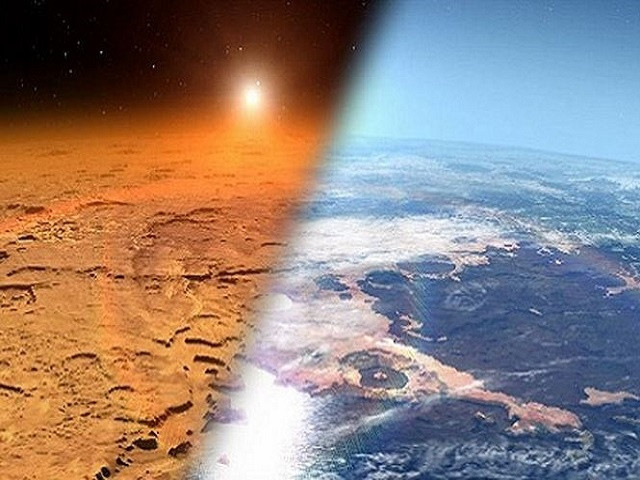 Khí quyển Trái Đất gồm có nitơ (78,1% theo thể tích) và oxy (20,9%), với một lượng nhỏ agon (0,9%), cacbon điôxít (khoảng 0,035%), hơi nước và một số chất khí khác. Bầu khí quyển bảo vệ cuộc sống trên Trái Đất bằng cách hấp thụ các bức xạ tia cực tím của Mặt Trời và tạo ra sự thay đổi về nhiệt độ giữa ngày và đêm .