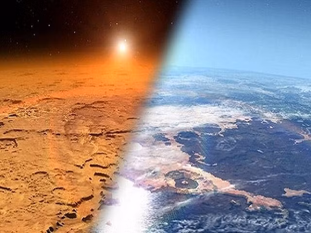 Khí quyển Trái Đất gồm có nitơ (78,1% theo thể tích) và oxy (20,9%), với một lượng nhỏ agon (0,9%), cacbon điôxít (khoảng 0,035%), hơi nước và một số chất khí khác. Bầu khí quyển bảo vệ cuộc sống trên Trái Đất bằng cách hấp thụ các bức xạ tia cực tím của Mặt Trời và tạo ra sự thay đổi về nhiệt độ giữa ngày và đêm .