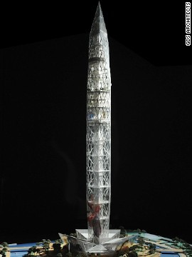 Sau khi hoàn thành, Infinity Tower sẽ có chiều cao lên tới 450m, là tòa nhà cao thứ 6 trên thế giới.