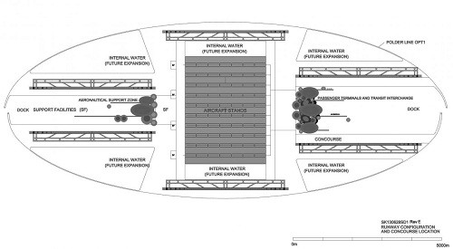 Bản đồ xây dựng còn được tính toán cả diện tích để có thể thực hiện mở rộng trong tương lai.
