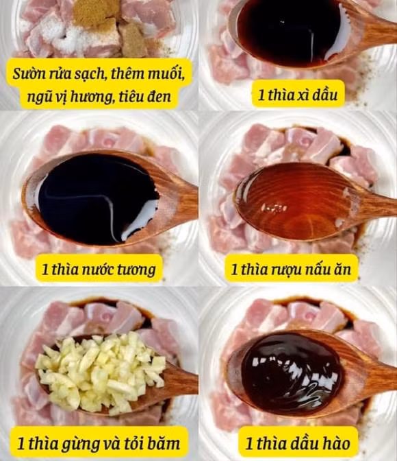 Khi uop suon nuong, de khong bi kho nen cho mot qua trung-Hinh-3