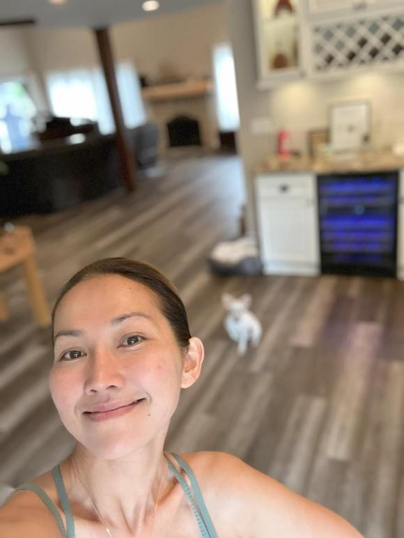 Kim Hien khoe vuon cay tai My, tiet lo ly do it xuat hien tren Facebook-Hinh-2