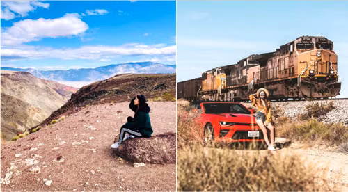 Dù là mảnh đất khô cằn, thung lũng Chết vẫn trở thành điểm du lịch hút khách nhờ cảnh quan tuyệt đẹp. Đây là nơi khiến bạn không khỏi bất ngờ trước sắc màu của cồn cát biến đổi kỳ ảo vào từng thời điểm trong ngày. Đặc biệt, những thảm hoa dại bung nở ngoạn mục theo chu kỳ khoảng 10 năm cũng mang lại vẻ đẹp thiên nhiên mãnh liệt. Ảnh: Naz_bokhari, Markovsky.