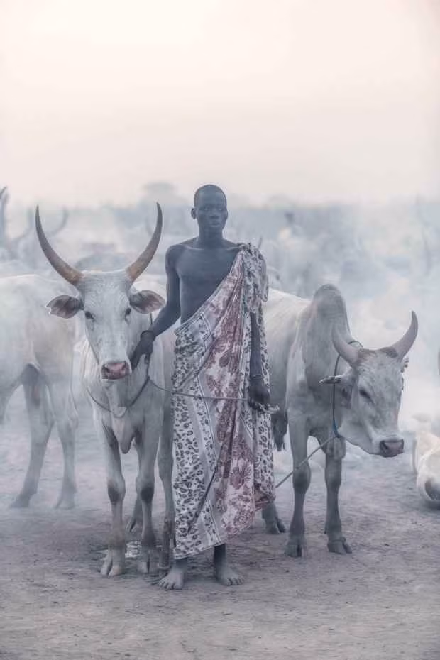 Giữa người chăn nuôi và đàn gia súc ở bộ tộc Mundari có quan hệ cộng sinh, sự quan tâm và hiểu biết của họ đối với đàn bò đã vượt quá phạm trù chăn nuôi thông thường. Họ tự hào về đàn gia súc của mình, cũng vui mừng khi đắp xây mối liên kết bền chặt giữa người và vật nuôi.