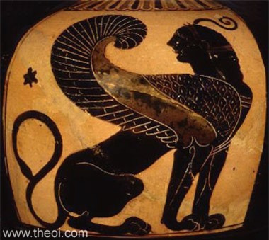 10. Nhân sư: Nhân sư là sinh vật được miêu tả mang hình hài tổng hợp: Đầu của một con người, cơ thể của một con sư tử, cánh giống một con đại bàng và đuôi của một con rắn. Nhân sư khá phổ biến trong nền văn hóa Ai Cập cổ đại và cho đến ngày nay, chúng ta vẫn bắt gặp những pho tượng Nhân sư tại Giza. Trong truyền thuyết Hy Lạp cổ đại cũng có sự xuất hiện của Nhân sư. Chúng thường đưa ra những câu hỏi thách thức con người, bất kì ai không trả lời được sẽ bị nuốt chửng. Trong những câu chuyện Hy Lạp, Nhân sư có đầu của một người phụ nữ còn trong truyện Ai Cập, Nhân sư là một người đàn ông.