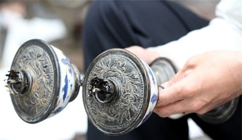 Độc đáo chợ đồ cổ ở Hà Nội - Hình 22 Doc dao cho do co o Ha Noi-Hinh-22