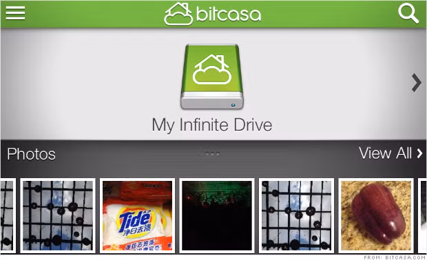10GB miễn phí là món quá lớn Bitcasa mang đến cho người dùng.