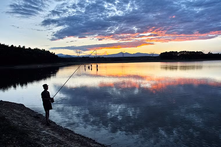 Đập Rẫy Họ gần thành phố Đồng Hới. Ảnh: Lequang304 (Xomnhiepanh.com).