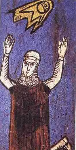 Bản thảo có từ thế kỷ 12 "Annales Laurissenses" có 2 hình ảnh mô tả cảnh UFO xuất hiện năm 776, trong cuộc bao vây pháo đài Sigiburg cúa Pháp do người Saxon tiến hành.